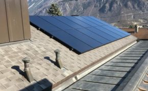Installation solaire photovoltaïque à Sierre