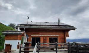 Installation solaire photovoltaïque à Hérémence