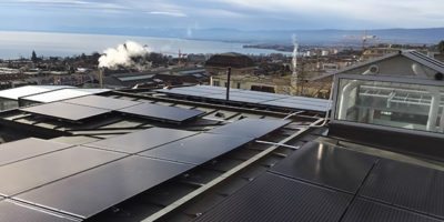 Installation solaire photovoltaïque à Lausanne