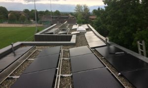 Installation solaire photovoltaïque à Vesenaz