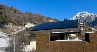 Installation solaire photovoltaïque à Daillon