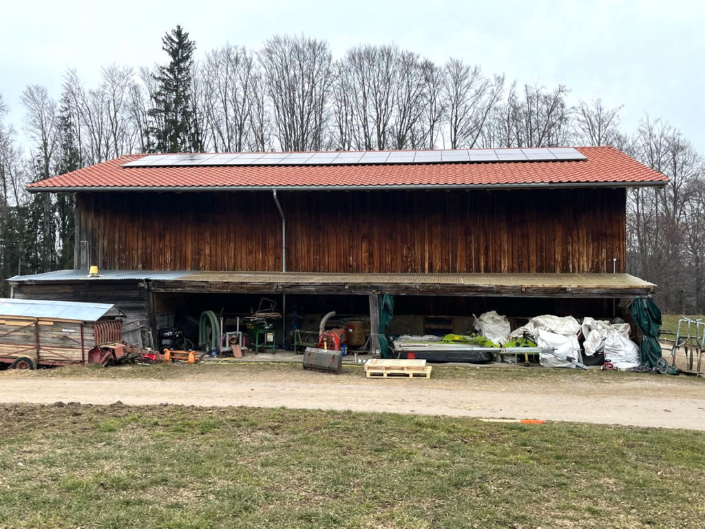 Installation solaire photovoltaïque à La Roche